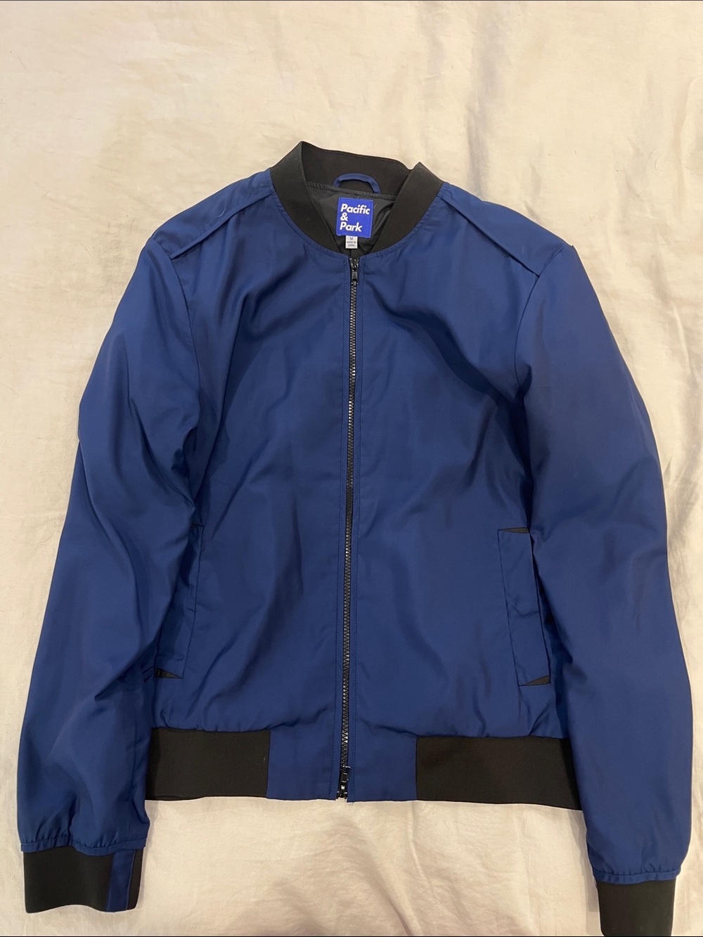Men's Royal Blue Bomber Jacket